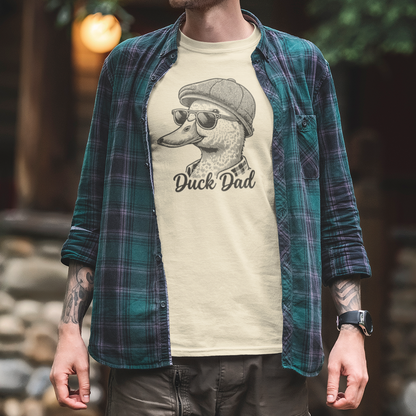 DUCK DAD UNISEX GARMENT-DYED HEAVYWEIGHT T-SHIRT